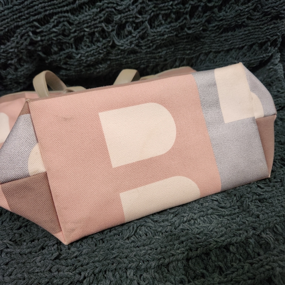 Sold Elsewhere- Bally Canvas Tote With Leather Trim - Picture 6 of 16